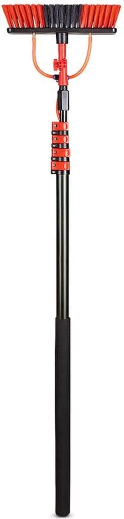 Telescoopsteel Met Borstel 6 Delige Set – Telescoop Met Borstel - Telescoopsteel Ramenwassen – Uitschuifbaar Tot 4,6 Meter - Met Zeepdispenser -Huishoudelijke Schoonmaak 287x1200 1