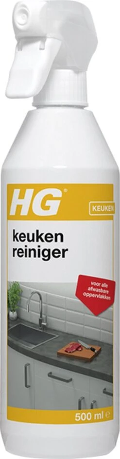 HG Keuken Reiniger - 500ml - Effectief En Hygiënisch - Voor Alle Afwasbare Oppervlakken 11 HG Keuken Reiniger - 500ml - Effectief En Hygiënisch - Voor Alle Afwasbare Oppervlakken -Huishoudelijke Schoonmaak 315x1200 1