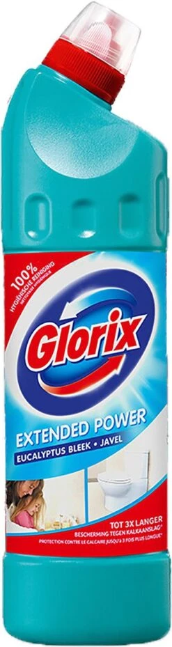 Glorix Extended Power Eucalyptus Bleek Javel 6x750ML 5 Glorix Extended Power Eucalyptus Bleek Javel 6x750ML -Huishoudelijke Schoonmaak 319x1200 2