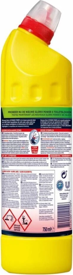 8x Glorix Bleek Original 750 Ml 11 8x Glorix Bleek Original 750 Ml -Huishoudelijke Schoonmaak 319x1200