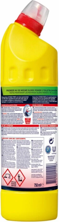 Glorix Bleek - Orginal 750ML 11 Glorix Bleek - Orginal 750ML -Huishoudelijke Schoonmaak 321x1200
