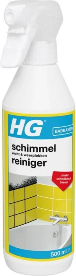 HG Schimmelreiniger - 500ml - De NR 1 Schimmelverwijderaar - Vernietigt De Hardnekkigste Schimmel - Geschikt Voor De Badkamer, Tegel-, Siliconenvoegen, Stucwerk 7 HG Schimmelreiniger - 500ml - De NR 1 Schimmelverwijderaar - Vernietigt De Hardnekkigste Schimmel - Geschikt Voor De Badkamer, Tegel-, Siliconenvoegen, Stucwerk -Huishoudelijke Schoonmaak 331x1200 1