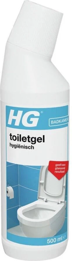 HG Toiletgel Hygiënisch - 500 Ml - Glanzend Resultaat - Krachtige Reiniger En Ontkalker 10 HG Toiletgel Hygiënisch - 500 Ml - Glanzend Resultaat - Krachtige Reiniger En Ontkalker -Huishoudelijke Schoonmaak 334x1200 3