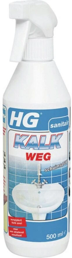 HG Kalkweg Schuimspray - 500ml - 100% Glans - Verwijdert En Voorkomt Kalk - Biologisch Afbreekbaar 20 HG Kalkweg Schuimspray - 500ml - 100% Glans - Verwijdert En Voorkomt Kalk - Biologisch Afbreekbaar -Huishoudelijke Schoonmaak 337x1200 1