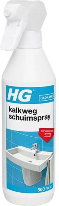 HG Kalkweg Schuimspray - 500ml - 100% Glans - Verwijdert En Voorkomt Kalk - Biologisch Afbreekbaar 21 HG Kalkweg Schuimspray - 500ml - 100% Glans - Verwijdert En Voorkomt Kalk - Biologisch Afbreekbaar -Huishoudelijke Schoonmaak 348x1200 2