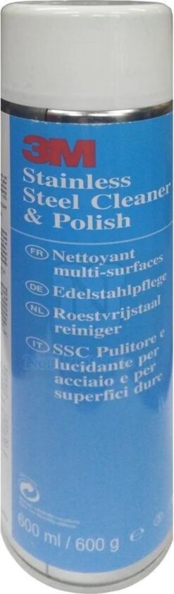 3M RVS Reiniger - 600 Ml -Huishoudelijke Schoonmaak 352x1200