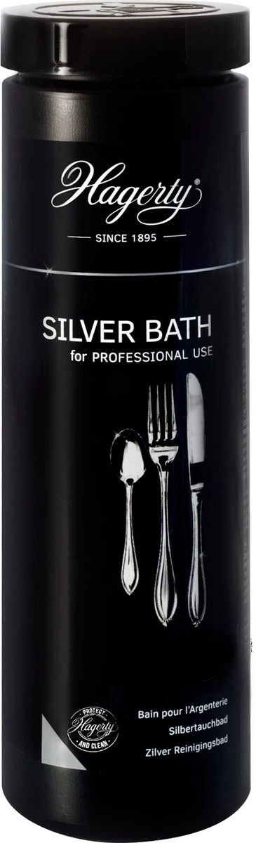 Hagerty Silver Bath - Professional 580ml - Reinigingsbad Voor Zilver Bestek 3 Hagerty Silver Bath - Professional 580ml - Reinigingsbad Voor Zilver Bestek