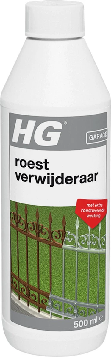 HG Roestverwijderaar - 500 Ml - Verwijdert Roest Zonder Schuren - Roestwerende Werking 5 HG Roestverwijderaar - 500 Ml - Verwijdert Roest Zonder Schuren - Roestwerende Werking - Afbeelding 3