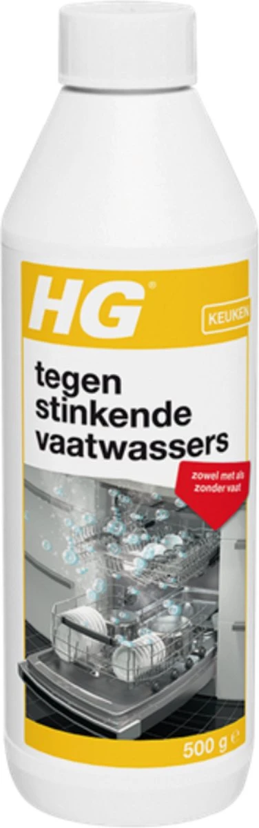 HG Tegen Stinkende Vaatwassers - 500gr - Voor Een Schone En Fris Ruikende Vaatwasser - Voor 12 Behandelingen 3 HG Tegen Stinkende Vaatwassers - 500gr - Voor Een Schone En Fris Ruikende Vaatwasser - Voor 12 Behandelingen