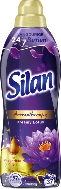 Silan Aroma Therapy Dreamy Lotus Wasverzachter - 6 X 37 Wasbeurten - Voordeelverpakking 12 Silan Aroma Therapy Dreamy Lotus Wasverzachter - 6 X 37 Wasbeurten - Voordeelverpakking -Huishoudelijke Schoonmaak 390x1200