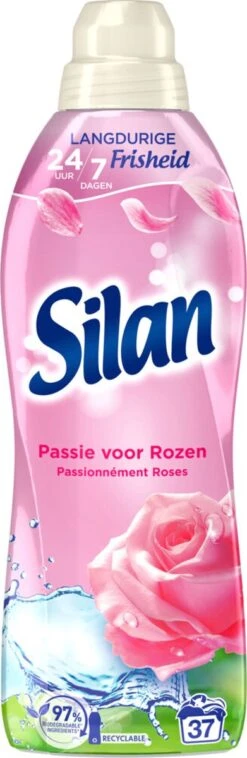 Silan Passie Voor Rozen Wasverzachter - 6 X 37 Wasbeurten - Voordeelverpakking -Huishoudelijke Schoonmaak 391x1200 2