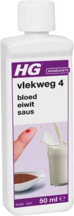 HG Vlekweg 4 - 50ml - Voor Onder Andere Saus En Kruiden 9 HG Vlekweg 4 - 50ml - Voor Onder Andere Saus En Kruiden -Huishoudelijke Schoonmaak 412x1200 1
