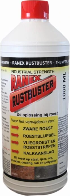 Ranex Rustbuster - Roestverwijderaar 1 Liter -Huishoudelijke Schoonmaak 433x1200 1