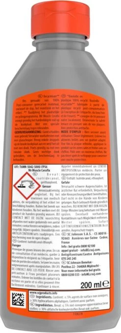 Mr. Muscle - Cera-Fix Voor Keramische - Halogeen En Inductie Kookplaten - Kookplaatreiniger - 2 X 200 Ml 8 Mr. Muscle - Cera-Fix Voor Keramische - Halogeen En Inductie Kookplaten - Kookplaatreiniger - 2 X 200 Ml -Huishoudelijke Schoonmaak 435x1200 5