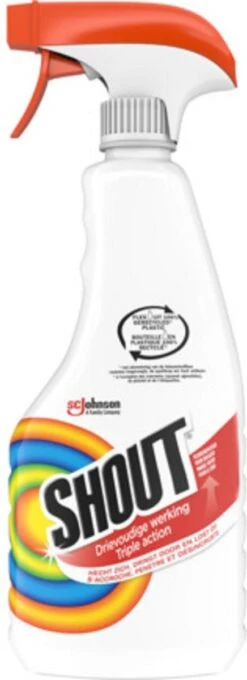 Mr Muscle Shout Vlekkenoplosser Triple Action - Spray - 2 X 500 Ml 9 Mr Muscle Shout Vlekkenoplosser Triple Action - Spray - 2 X 500 Ml -Huishoudelijke Schoonmaak 436x1200