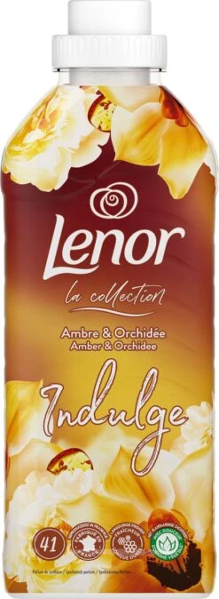 Lenor - Amber & Orchidee - Wasverzachter - 12 X 41 Wasbeurten Voordeelverpakking -Huishoudelijke Schoonmaak 440x1200 3