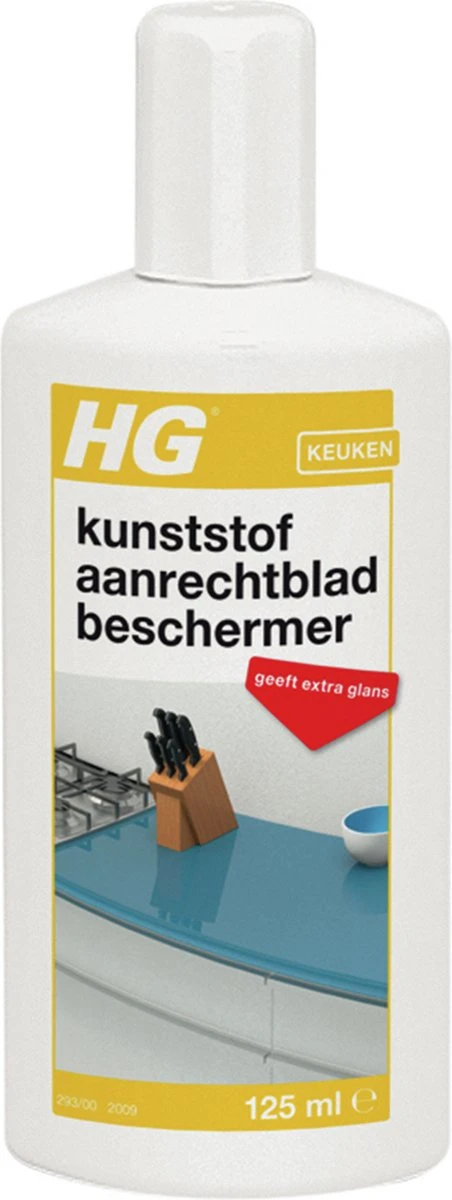 HG Kunststof Aanrechtbladbeschermer - 125ml - Voor Kunststof Oppervlakken 3 HG Kunststof Aanrechtbladbeschermer - 125ml - Voor Kunststof Oppervlakken