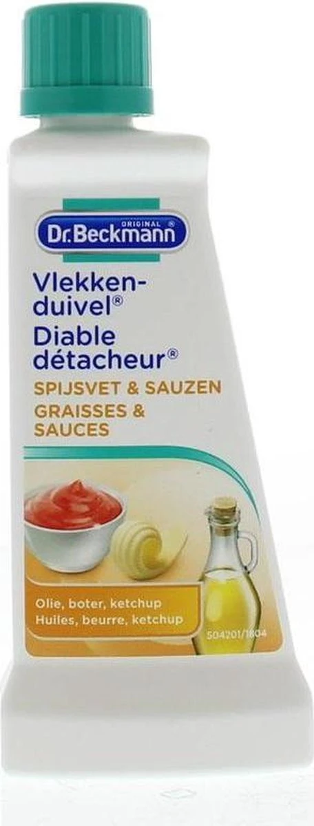 Dr. Beckmann Vlekkenduivel Spijsvet & Sauzen 50 Ml 6 Dr. Beckmann Vlekkenduivel Spijsvet & Sauzen 50 Ml - Afbeelding 4