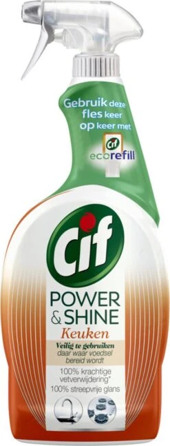 Cif CleanBoost Power & Shine Keuken Spray - 6 X 750 Ml - Voordeelverpakking 20 Cif CleanBoost Power & Shine Keuken Spray - 6 X 750 Ml - Voordeelverpakking -Huishoudelijke Schoonmaak 458x1200 2