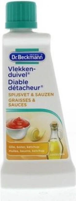 Dr. Beckmann Vlekkenduivel Spijsvet & Sauzen 50 Ml 12 Dr. Beckmann Vlekkenduivel Spijsvet & Sauzen 50 Ml -Huishoudelijke Schoonmaak 458x1200