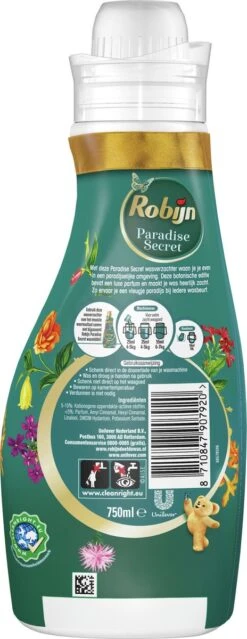 Robijn Collections Paradise Secret Wasverzachter - 8 X 30 Wasbeurten - Voordeelverpakking -Huishoudelijke Schoonmaak 464x1200