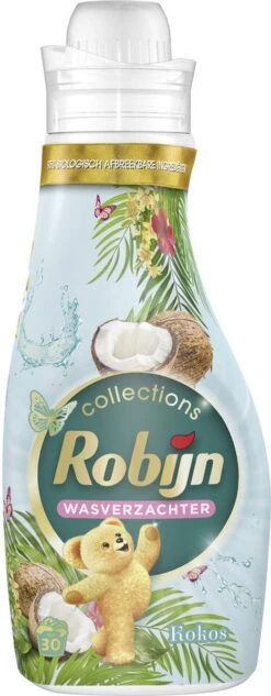 Robijn Collections Kokos Wasverzachter - 8 X 30 Wasbeurten - Voordeelverpakking -Huishoudelijke Schoonmaak 468x1200 1