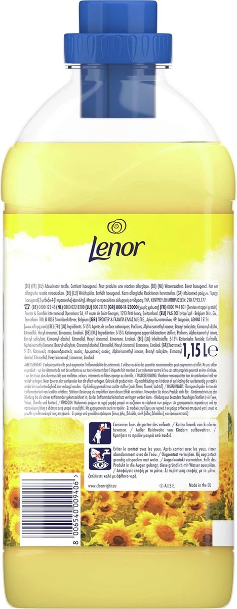 Lenor Zomerbries Wasverzachter - Voordeelverpakking 8 X 50 Wasbeurten 8 Lenor Zomerbries Wasverzachter - Voordeelverpakking 8 X 50 Wasbeurten - Afbeelding 6