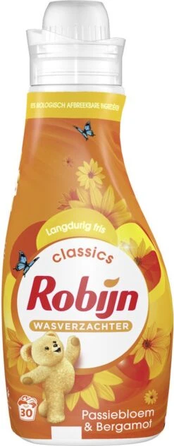 Robijn Classics Passiebloem & Bergamot Wasverzachter - 8 X 30 Wasbeurten - Voordeelverpakking 21 Robijn Classics Passiebloem & Bergamot Wasverzachter - 8 X 30 Wasbeurten - Voordeelverpakking -Huishoudelijke Schoonmaak 469x1200