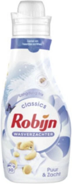 Robijn Puur & Zacht Wasverzachter - 8 X 30 Wasbeurten - Voordeelverpakking 13 Robijn Puur & Zacht Wasverzachter - 8 X 30 Wasbeurten - Voordeelverpakking -Huishoudelijke Schoonmaak 471x1200 3