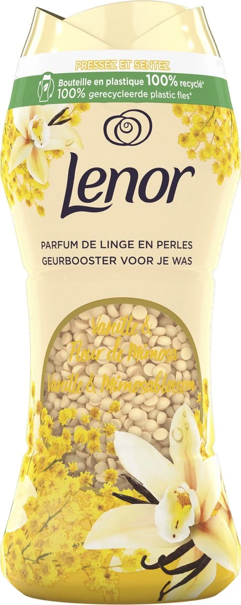 Lenor Vanille En Mimosabloesem Parels - In-Wash Geurbooster - Voordeelverpakking 6 X 15 Wasbeurten 4 Lenor Vanille En Mimosabloesem Parels - In-Wash Geurbooster - Voordeelverpakking 6 X 15 Wasbeurten - Afbeelding 2