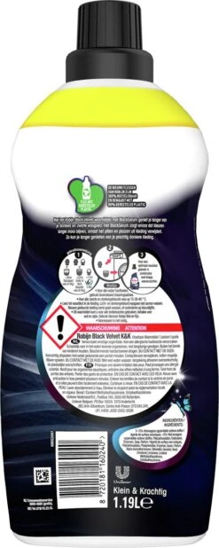Robijn Klein & Krachtig Wasmiddel Black Velvet 1,19 Liter 11 Robijn Klein & Krachtig Wasmiddel Black Velvet 1,19 Liter -Huishoudelijke Schoonmaak 480x1200 2