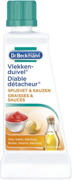 Dr. Beckmann Vlekkenduivel Spijsvet & Sauzen 50 Ml 13 Dr. Beckmann Vlekkenduivel Spijsvet & Sauzen 50 Ml -Huishoudelijke Schoonmaak 484x1200