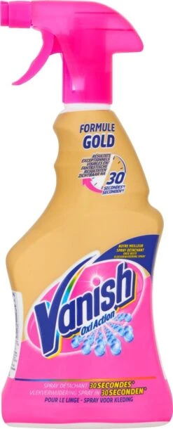 Vanish Oxi Action Gold Vlekverwijderaar Spray - 500ml X2 13 Vanish Oxi Action Gold Vlekverwijderaar Spray - 500ml X2 -Huishoudelijke Schoonmaak 486x1200