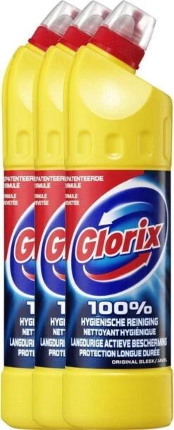 Glorix Original - 3 X 750 Ml - Bleek 8 Glorix Original - 3 X 750 Ml - Bleek -Huishoudelijke Schoonmaak 487x1200 2