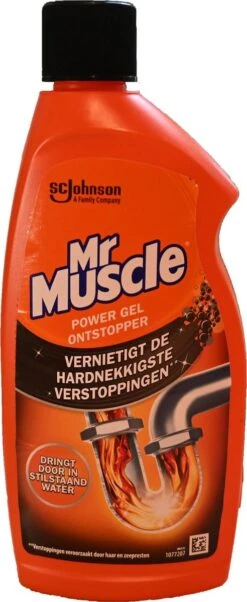 3x Mr. Muscle Power Gel Ontstopper 500 Ml -Huishoudelijke Schoonmaak 492x1200 2