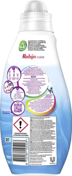 Robijn Klein & Krachtig Classics Color Morgenfris Vloeibaar Wasmiddel - 8 X 19 Wasbeurten - Voordeelverpakking -Huishoudelijke Schoonmaak 494x1200 16