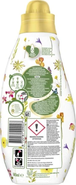 Robijn Klein & Krachtig Wit Floral Morning Vloeibaar Wasmiddel - 8 X 19 Wasbeurten - Voordeelverpakking -Huishoudelijke Schoonmaak 495x1200 2