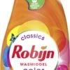 Robijn Klein & Krachtig Color Vloeibaar Wasmiddel - 8 X 19 Wasbeurten - Voordeelverpakking -Huishoudelijke Schoonmaak 496x1200
