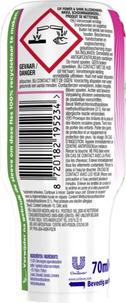 Cif CleanBoost Power & Shine Allesreiniger Ecorefill Capsules - 10 X 70 Ml - Voordeelverpakking 11 Cif CleanBoost Power & Shine Allesreiniger Ecorefill Capsules - 10 X 70 Ml - Voordeelverpakking -Huishoudelijke Schoonmaak 500x1200
