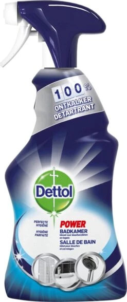 Dettol Allesreiniger Spray Power & Fresh - Badkamer - 500ml X2 -Huishoudelijke Schoonmaak 504x1200 4