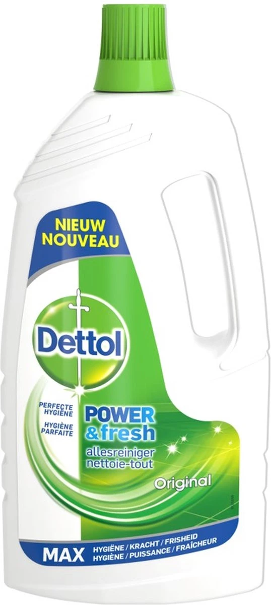 Dettol Allesreiniger Power & Fresh - Original - 1.5 L 4 Dettol Allesreiniger Power & Fresh - Original - 1.5 L - Afbeelding 2