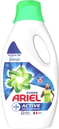 Ariel Vloeibaar Wasmiddel +Actieve Geurbestrijding 1.54 Liter