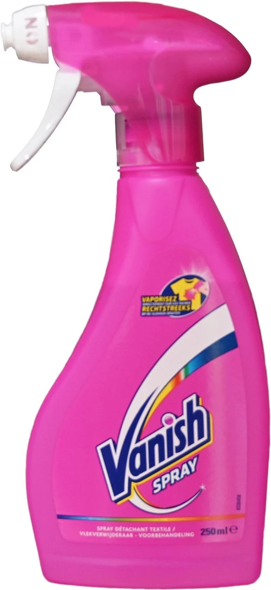 Vanish Spray 250 Ml - Vlekverwijderaar - Wasmiddel 3x 250ml 4 Vanish Spray 250 Ml - Vlekverwijderaar - Wasmiddel 3x 250ml - Afbeelding 2