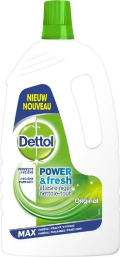 Dettol Allesreiniger Power & Fresh - Original - 1.5 L 19 Dettol Allesreiniger Power & Fresh - Original - 1.5 L -Huishoudelijke Schoonmaak 564x1200 3