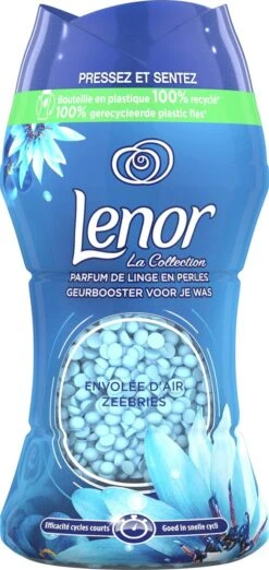 Lenor Geurbooster Zeebries - Geurparels - 6x11 Wasbeurten - Voordeelverpakking -Huishoudelijke Schoonmaak 568x1200 6