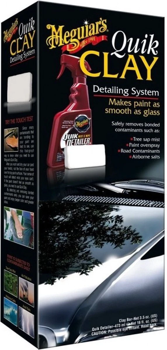 Meguiars Meguiar's Quik Clay Starter Kit 3 Meguiars Meguiar's Quik Clay Starter Kit