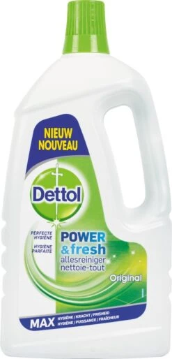 Dettol Allesreiniger Power & Fresh - Original - 1.5 L 24 Dettol Allesreiniger Power & Fresh - Original - 1.5 L -Huishoudelijke Schoonmaak 577x1200