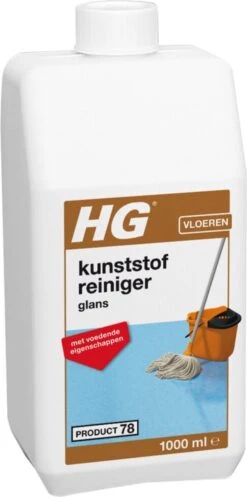 HG Kunststofreiniger Glans - Glansherstel - Geschikt Voor O.a. Pvc, Gietvloeren En Linoleum 11 HG Kunststofreiniger Glans - Glansherstel - Geschikt Voor O.a. Pvc, Gietvloeren En Linoleum -Huishoudelijke Schoonmaak 596x1200