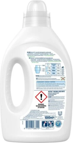 Neutral - Vloeibaar Wasmiddel - Witte Was - 1 Liter - 20 Wasbeurten 12 Neutral - Vloeibaar Wasmiddel - Witte Was - 1 Liter - 20 Wasbeurten -Huishoudelijke Schoonmaak 614x1200 4