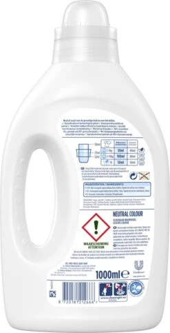 Neutral Vloeibaar Wasmiddel Kleur 1 Liter -Huishoudelijke Schoonmaak 614x1200 5